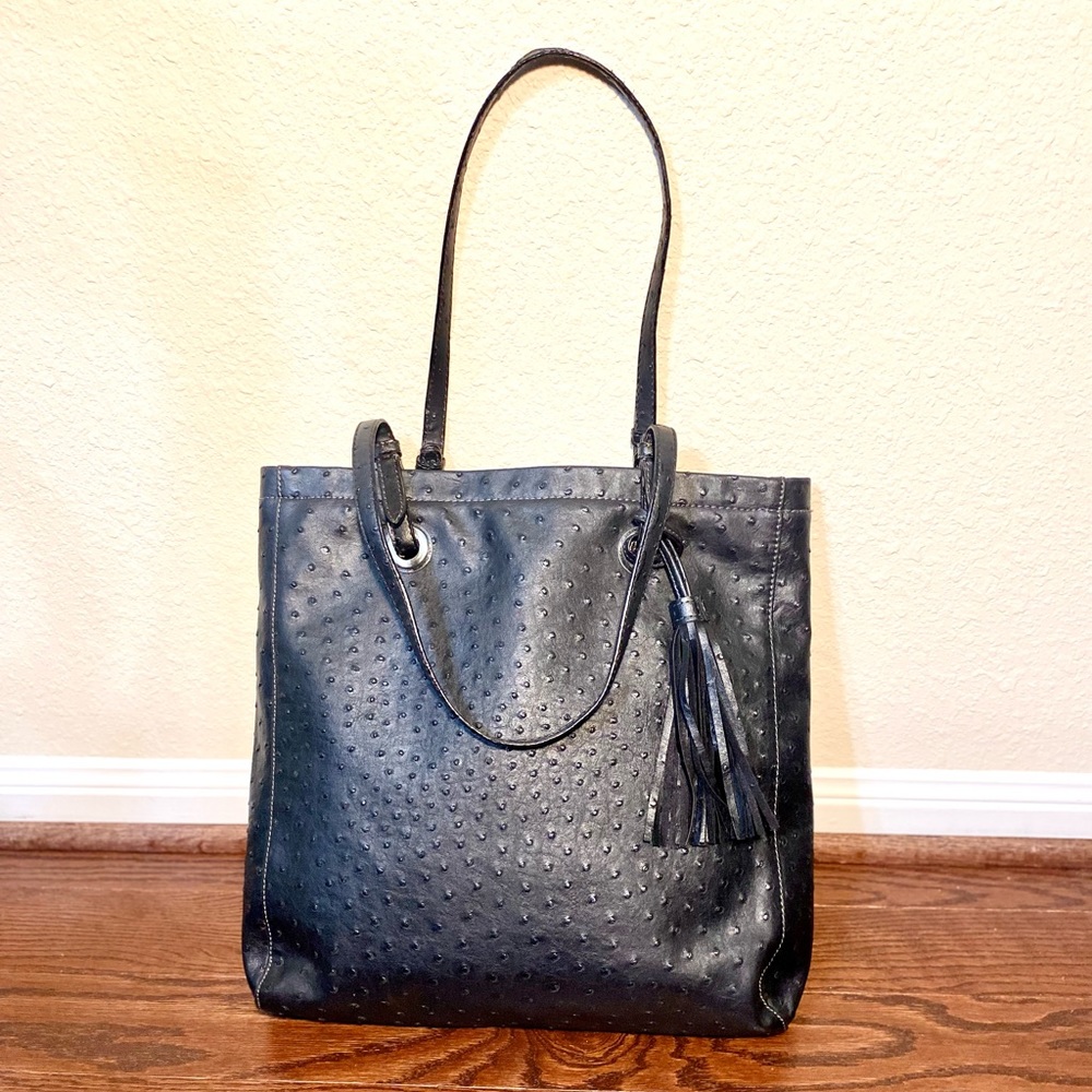 Tote satchel shoulder bag snake print black